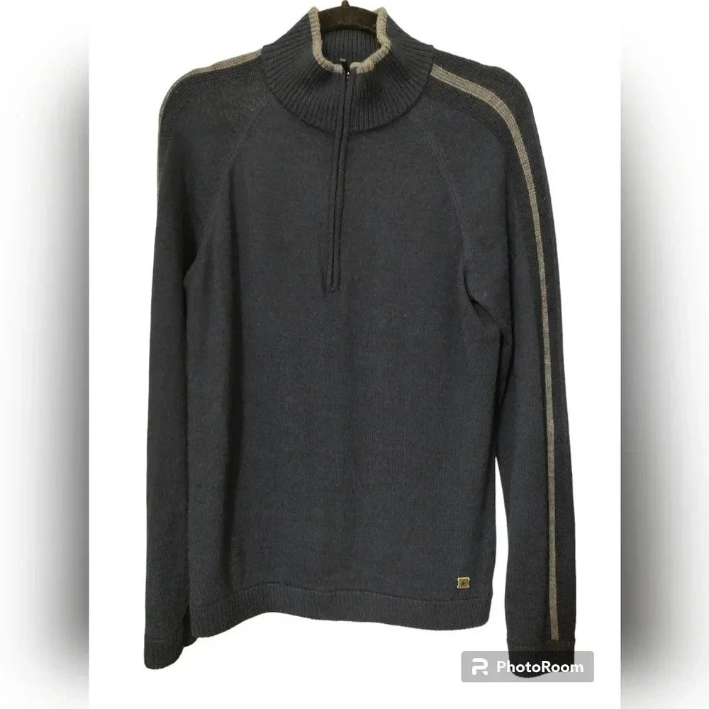Smartwool 1/4 zip merino wool pullover sweater